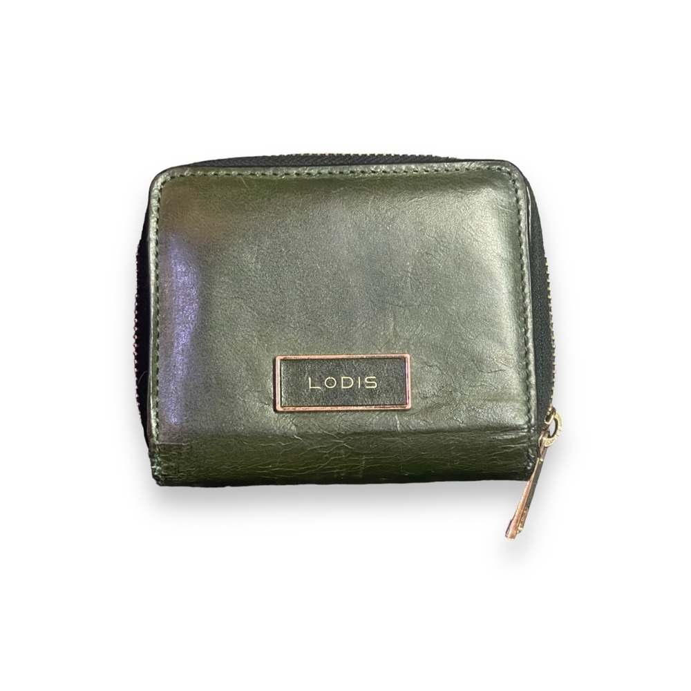 GENUINE LEATHER LODIS WALLET CASE ORGANIZER CARDHOLDER